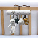 Baby Hanging Bed Plush Toy - Musical Soft Rattle