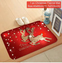 Welcoming Santa Door Mat for Homeowners