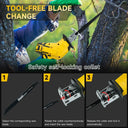 Fast Cordless Recip Saw for Diy Wood