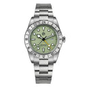 San Martin Upgraded 38.3mm Hangzhou 6460 BB GMT Men Watch Automatic Mechanical Sport Watch Sapphire Lume Waterproof 100m SN0054