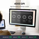 Wireless Ergonomic Mouse: Precision Control for Devices