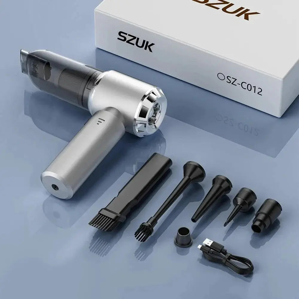 SZUK 180000PA Mini Car Vacuum Cleaner Portable Powerful