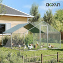Walk In Metal Chicken Coop With Cover