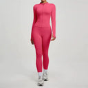Breathable Women Yoga Set Tracksuit High Waist