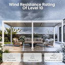 Waterproof Galvanized Steel Gazebo