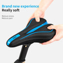 Thick Silicone Bike Saddle Cover Memory Cotton Pad