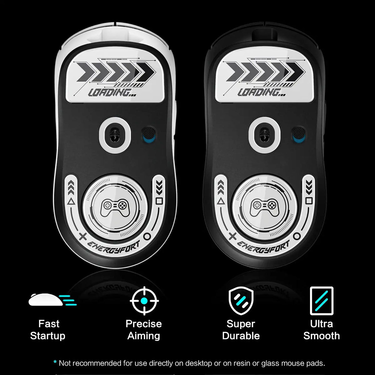 Mouse Feet Skates Ultra Strong Flawless Glass Super Fast Smooth Durable Sole for Logitech G Pro X Superlight 2 Gaming Mouse