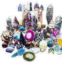 Mixed Raw Crystal Stone Gift Box Set