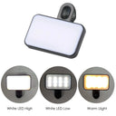 Mini Selfie Light - Adjustable Brightness Clip