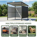 Nordivale 6x6FT Metal Grill Gazebo