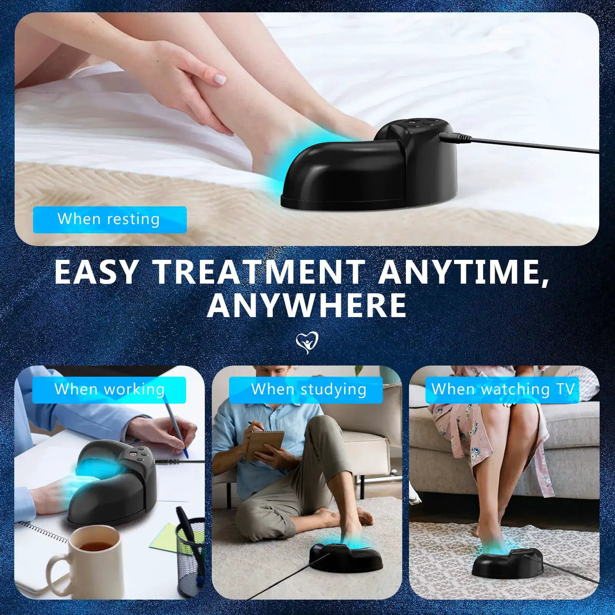 Multi Toenail Fungus Light Therapy Device Blue Light Phototherapy — product view 4