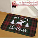 Welcoming Santa Door Mat for Homeowners