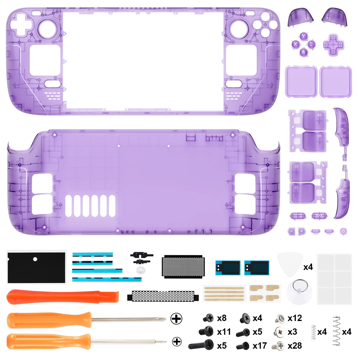 eXtremeRate DIY Replacement Shell Steam