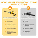 20V Reciprocating Saw 0 To 3000 SPM Ergonomic Tool