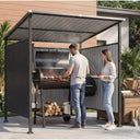 Nordivale 6x6FT Metal Grill Gazebo