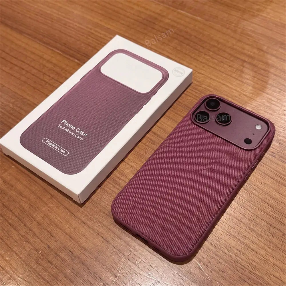 Luxury Woven MagSafe Case - Wireless Charging — product view 12