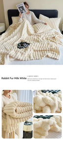 Anti-Pilling Plush Blanket for Home Use