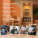 Canadian Hemlock Infrared Sauna
