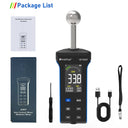 Non-Contact Wood Moisture Meter, Pinless Depth, HD Digital