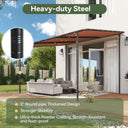 Wall Mounted Garden Patio Shade Awning