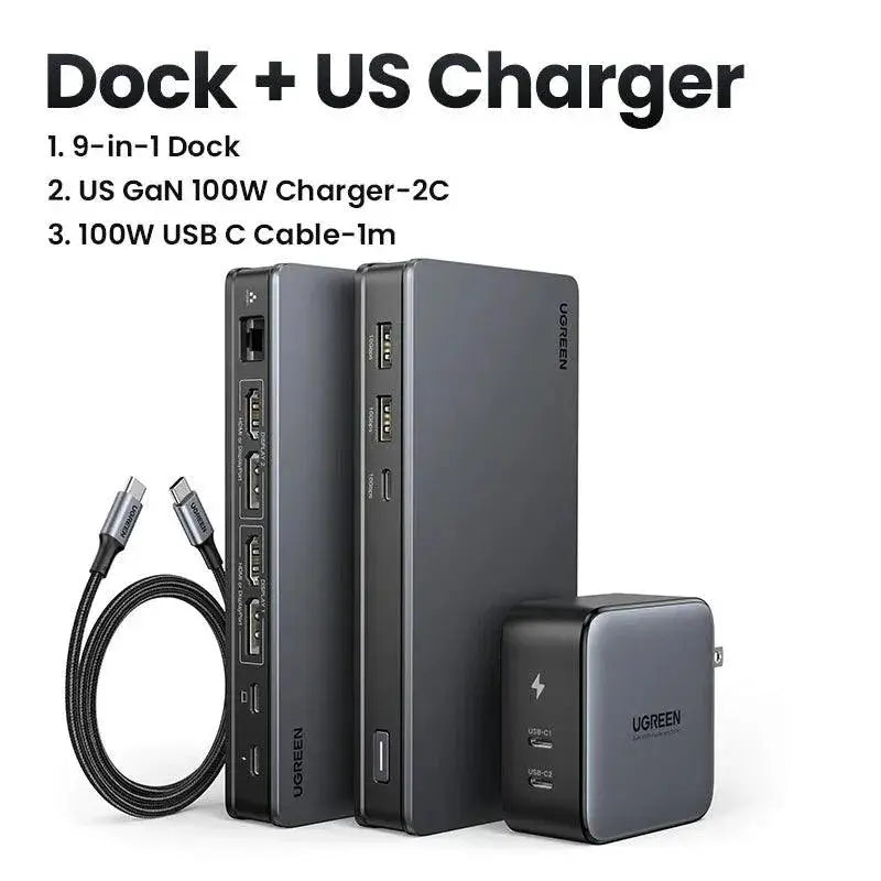 UGREEN Docking Station for Mac HDMI — Dock-US Charger 3C1A