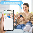 BUFO S7 Smart Video Doorbell 1Pack / 2Pack 1080P HD WiFi Security Camera 5200mAh Battery IP65 Waterproof PIR Motion Detection Full‑Duplex Two‑Way Audio Night Vision RF433 Doorbell Chime CamVigil App Control Home Security