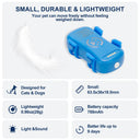 GPS Tracker for Dogs Cats, -time Pet Locator with Light
