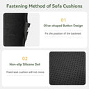 Fade Resistant Patio Couch Cushions