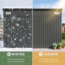 Outdoor Metal Garden Storage Shed