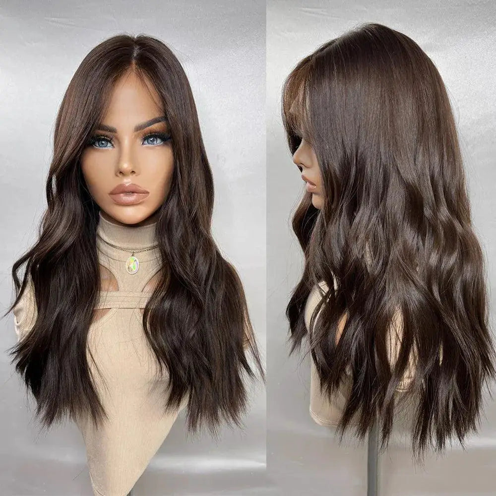Luxury Glueless HD 13X6 Brazilian Human Hair Full Lace Wig