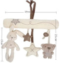 Baby Hanging Bed Plush Toy - Musical Soft Rattle