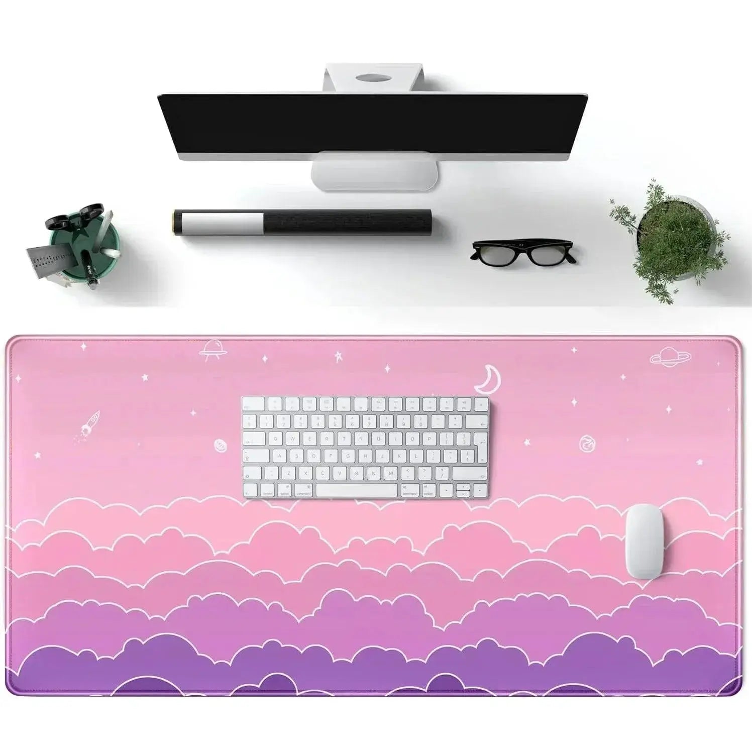 Anime Mouse Pad For Gamers Women Desk Mat Stylish Design