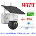 Tuya 3MP Solar Camera Wifi Outdoor Alexa 4G LTE SIM Light