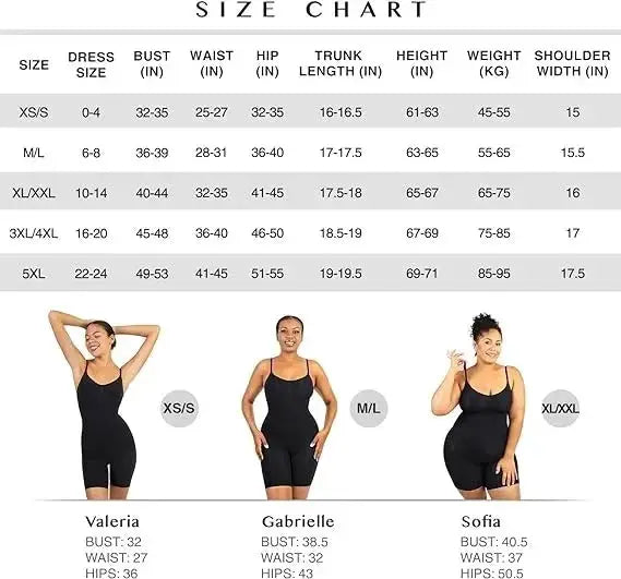 Hexin Butt Lifter Seamless Bodysuit Enhance Curves Smooths