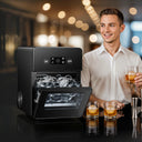 EUHOMY Clear Ice Ball Maker, Sphere Ice Machine with ClearCore