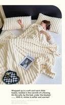 Anti-Pilling Plush Blanket for Home Use