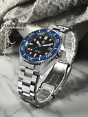 San Martin Upgraded 41mm Waterproof 600m Classic Men Diver Watch Helium Escape Valve ST 2130 Automatic Mechanical Watches SN0036