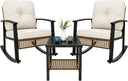 Outdoor Rocking Patio Chair Set