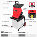 Electric Wood Chipper And Mulcher
