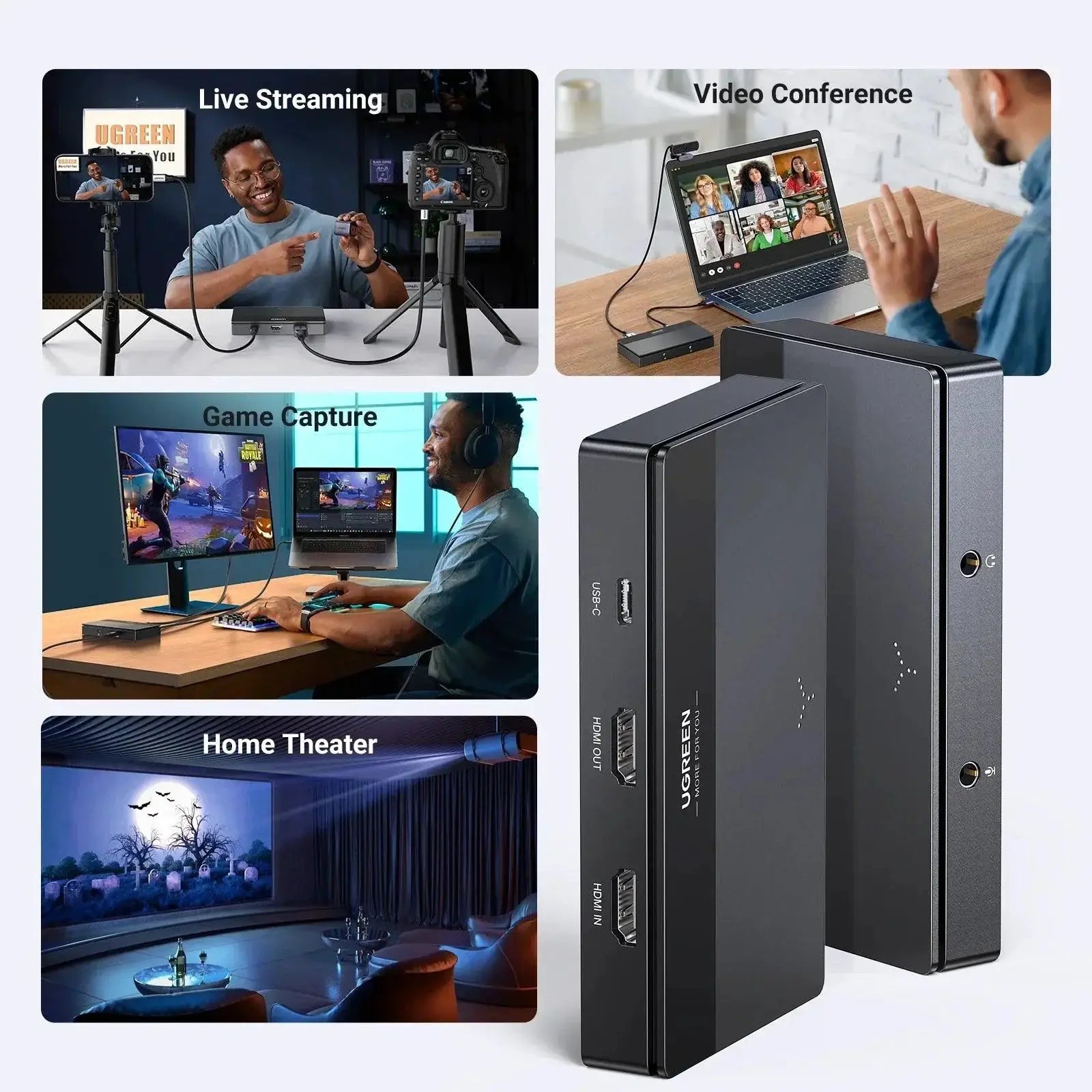 UGREEN 4K HDMI Capture Card Ultimate Video Recording