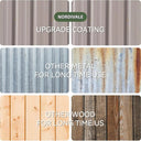 Lockable Galvanized Steel Shed