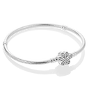 Sterling Silver Bracelet Cm Leaf