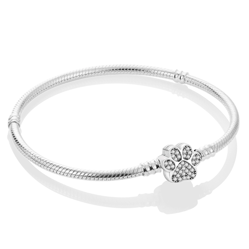 Sterling Silver Bracelet Cm Leaf