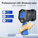 LED Stroboscope RPM Digital Strobe Tachometer Non-Contact Speed