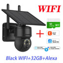 Tuya 3MP Solar Camera Wifi Outdoor Alexa 4G LTE SIM Light