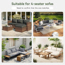 Fade Resistant Patio Couch Cushions