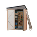 Lockable Metal Outdoor Storage Shed