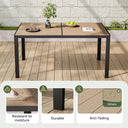 Heavy Duty Metal Patio Dining Set