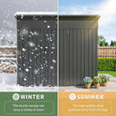 Durable Lockable Metal Garden Shed