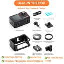 Used-DJI Osmo Action 5 Pro Camera with 1/1.3" Sensor,4K/120fps Video, Subject Tracking, 12h Extended Battery Life with 3 Batteries, 1.5m Extension Rod, Battery Case